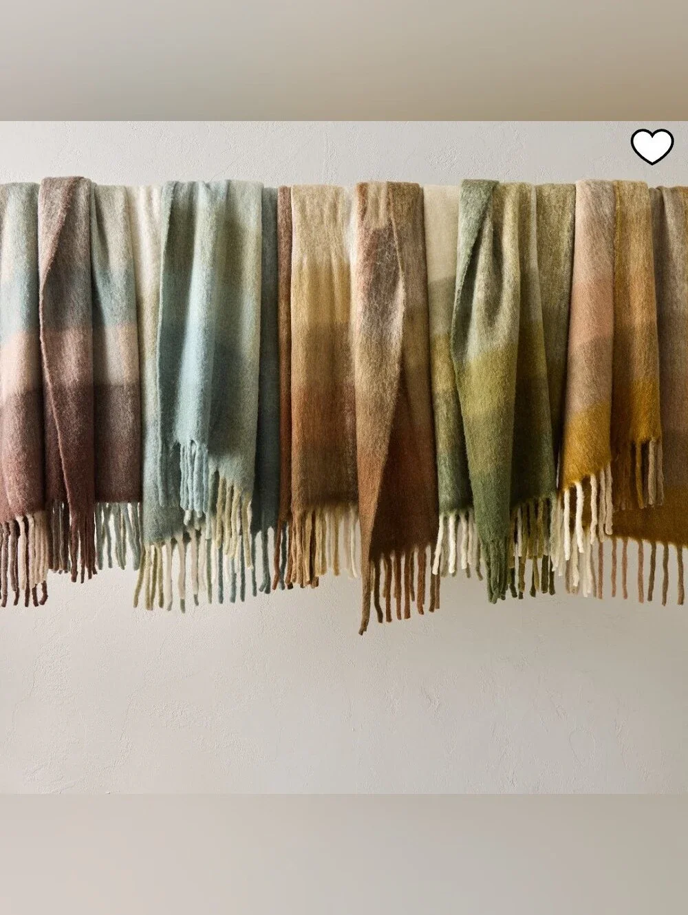 West Elm faux mohair